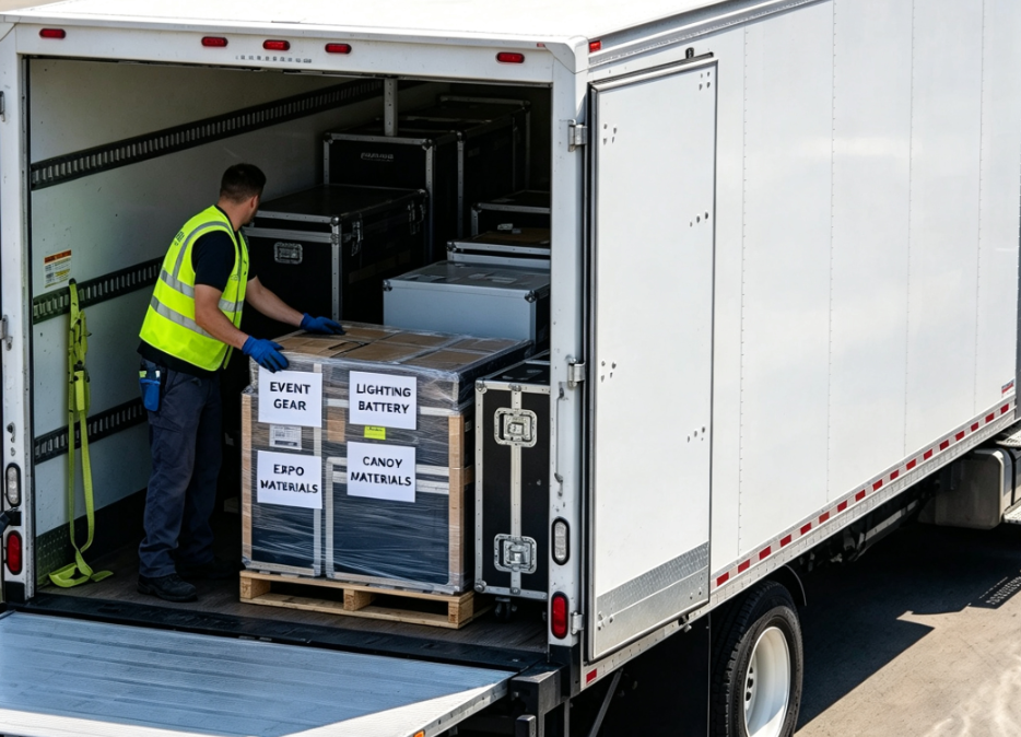Event Equipment and Material Delivery